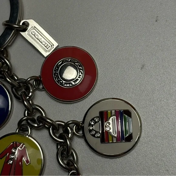 Coach Colorful Charm Keychain - Picture 3 of 8